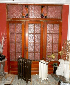 Antique Art Nouveau door