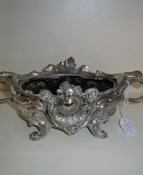 Antique silvered bowl